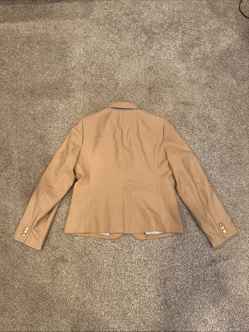 J. Crew Women's Tan Blazer Jacket